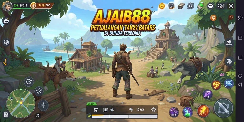 Gameplay AJAIB88 yang memukau dalam dunia terbuka.