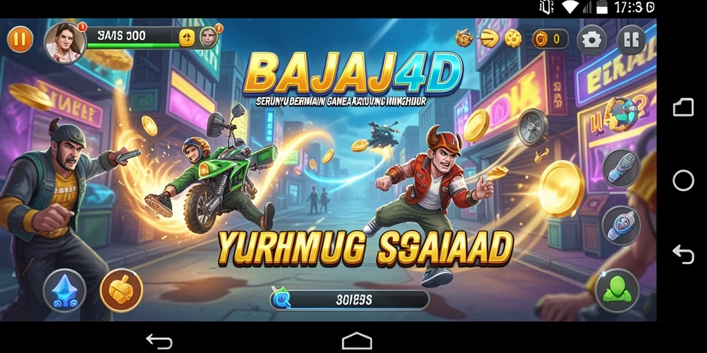 Tampilan gameplay BAJAJ4D yang penuh aksi dan tantangan.