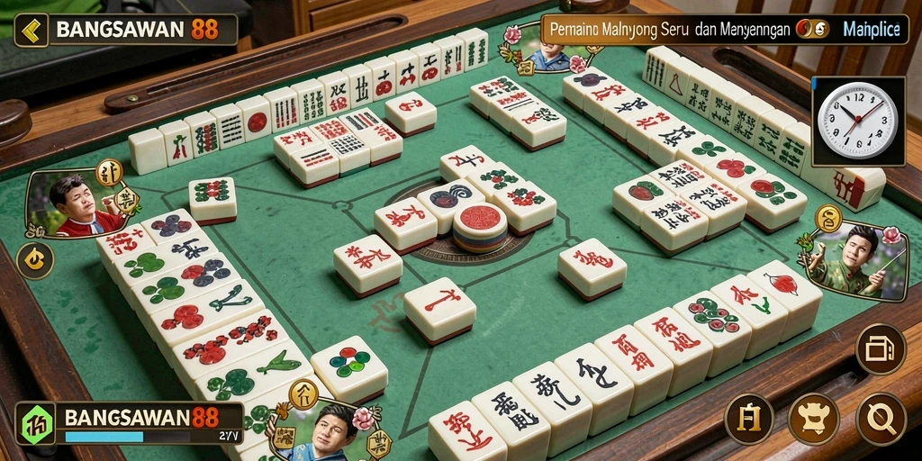 Gameplay menarik dari BANGSAWAN88 yang penuh aksi Mahjong.