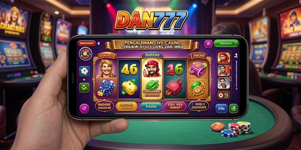 Screenshot gameplay Live Casino yang menarik dan interaktif di DAN777.