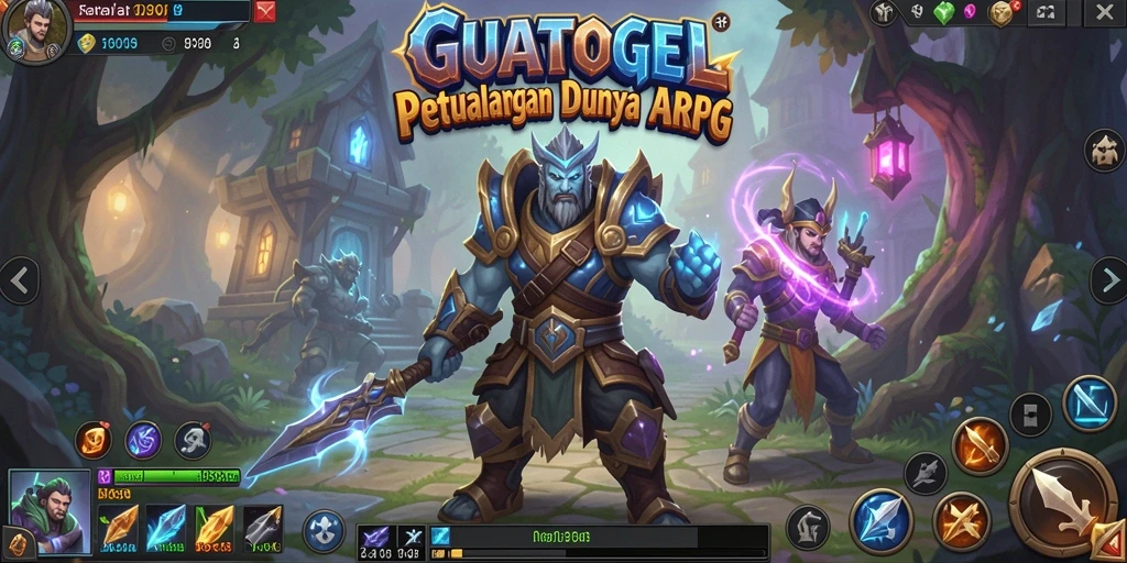 Tampilan gameplay GUATOGEL yang menarik dan seru.