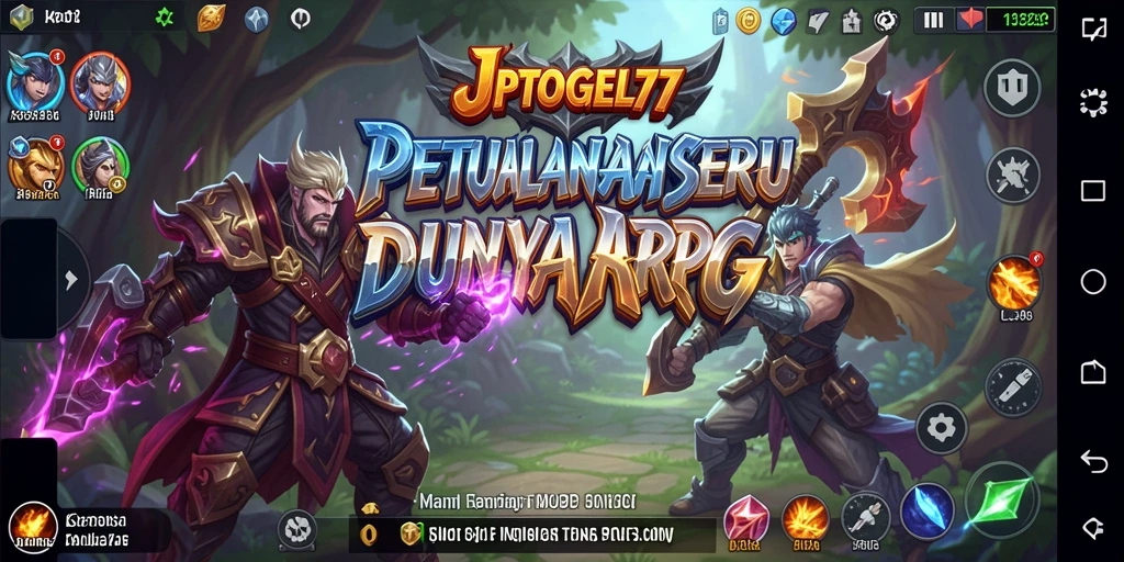 Tampilan gameplay seru di JPTOGEL77 dengan aksi ARPG yang menegangkan.