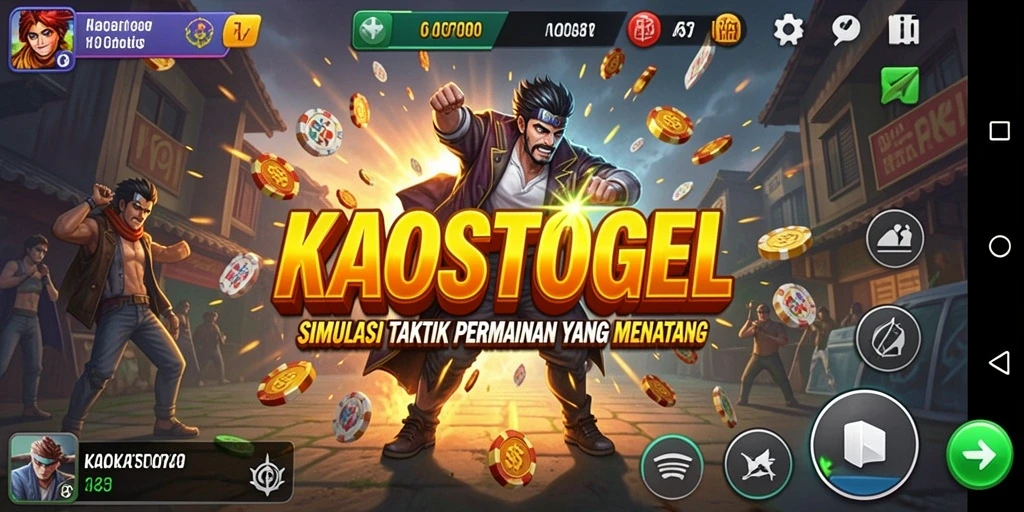 Tampilan menarik dari gameplay KAOSTOGEL yang menantang strategi pemain.