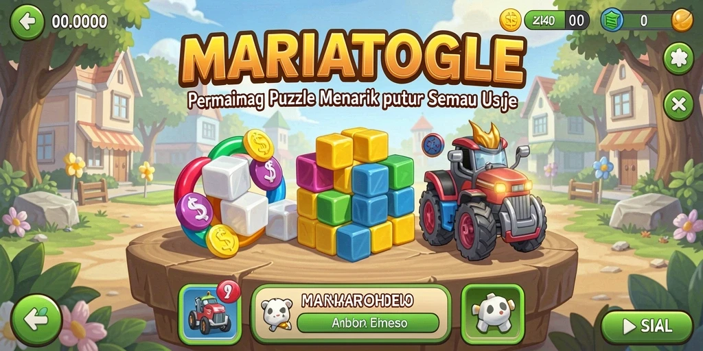 Gameplay seru dan menantang dalam MARIATOGEL.