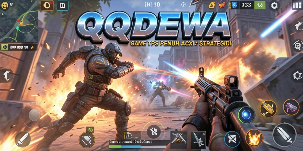 Screenshot gameplay <strong>QQDEWA</strong> menampilkan aksi pertempuran yang mendebarkan.