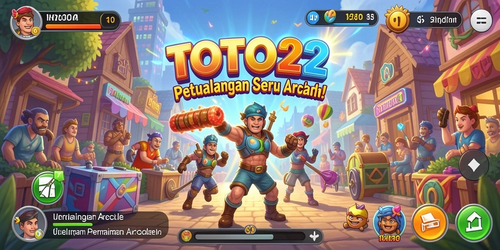Tampilan gameplay seru dari TOTO22 yang menampilkan aksi mendebarkan.